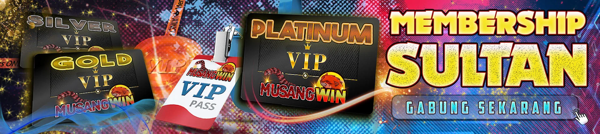 Musang Win membership promotion