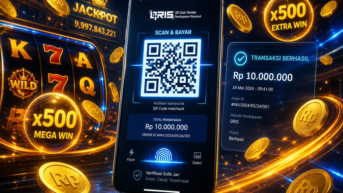 Instant QRIS slot deposit walkthrough and gacor winning strategies on MusangWin Indonesia 2026