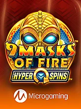 9 Masks of Fire™ Hyperspins™